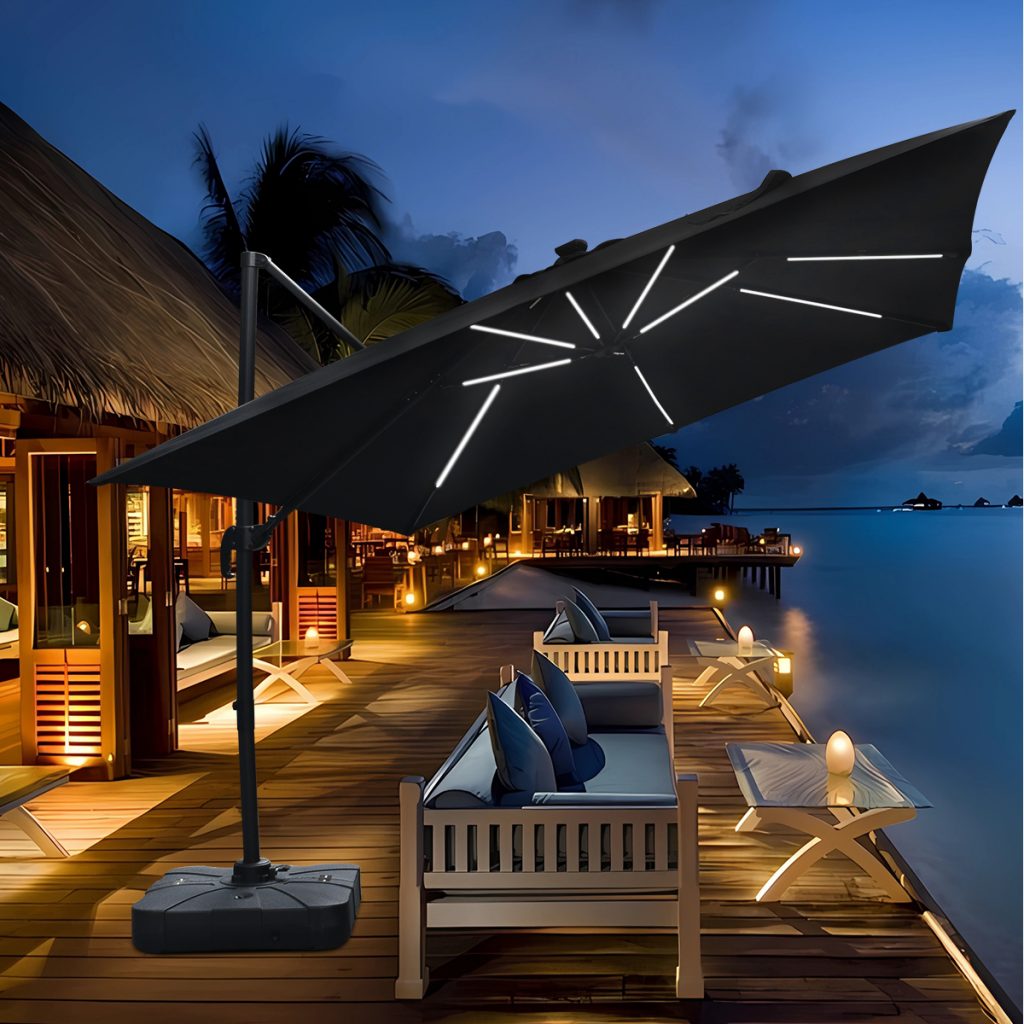 Smart and eco-friendly parasol designs transforming outdoor spaces