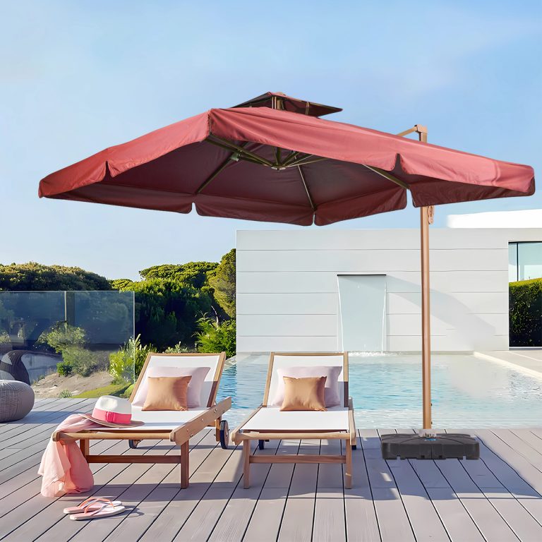 shade umbrella with stand