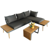 L Shape Outdoor Furniture Set