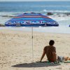 Sunnyparasol 7ft Heavy Duty High Wind Beach Umbrella Parasols with sand anchor & Tilt Sun Shelter, UV 50+ Protection Outdoor Sunshade Umbrellas Carry Bag for Patio Garden Pool Backyard