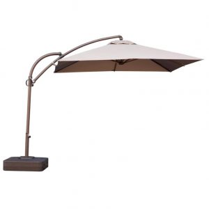 Customize Commercial-Grade 2.7x2.7m Aluminum Cantilever Side Umbrella
