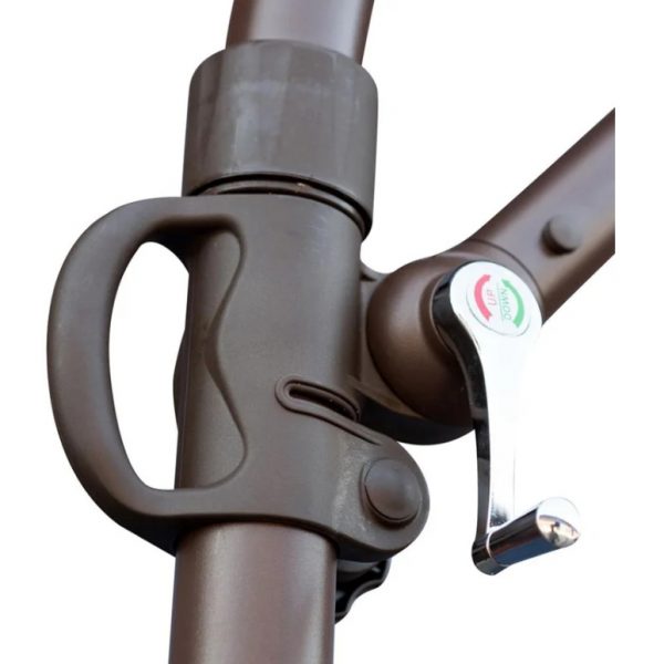 Customize Commercial-Grade 2.7x2.7m Aluminum Cantilever Side Umbrella