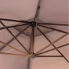 Customize Commercial-Grade 2.7x2.7m Aluminum Cantilever Side Umbrella