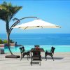 Customized Outdoor Umbrella Patio Parasol Garden Umbrella Pool Beach Restaurant Cantilever Umbrella