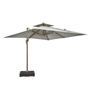 15'x18' Rectangle Cantilever Umbrella | Poolside Solution