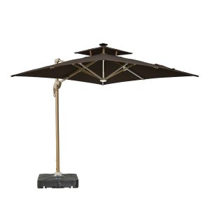 15'x18' Rectangle Sun Umbrella | Hotel & Resort Shade Solution