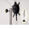 4.3'x6' Commercial Cantilever Umbrella | 360° Rotation | for Small Spaces