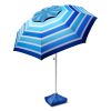 Wholesale 8FT Commercial Beach Umbrella – Wind Resistance Level 7, UPF50+ UV Protection, Sand Anchor & Tilt Design for Resort/Patio/Outdoor Rental Business