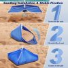 Wholesale 8FT Commercial Beach Umbrella – Wind Resistance Level 7, UPF50+ UV Protection, Sand Anchor & Tilt Design for Resort/Patio/Outdoor Rental Business