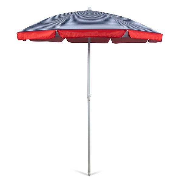 Lightweight 5.5FT Beach Umbrellas Wholesale – Compact Tilt Pole, Carry Bag, UPF50+ Sunshade for Camping/Travel/Retail Stores
