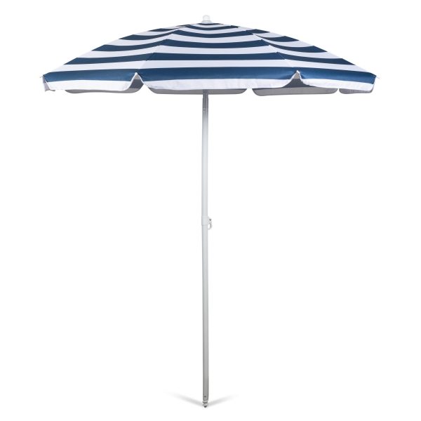 Lightweight 5.5FT Beach Umbrellas Wholesale – Compact Tilt Pole, Carry Bag, UPF50+ Sunshade for Camping/Travel/Retail Stores