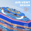 Bulk Supply 7ft Heavy Duty Windproof Beach Umbrella – Reinforced Sand Anchor, Ventilated Tilt Canopy, UV50+ for Hotel/Pool/Garden Wholesale