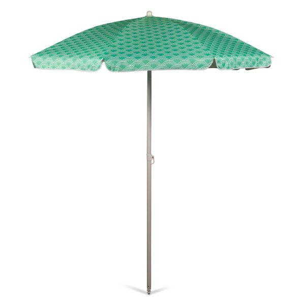 Lightweight 5.5FT Beach Umbrellas Wholesale – Compact Tilt Pole, Carry Bag, UPF50+ Sunshade for Camping/Travel/Retail Stores