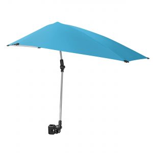 Wholesale SPF50+ Adjustable Sport-Brella with Universal Clamp – Compact Portable Sun Shade for Chairs/Strollers/Golf Carts