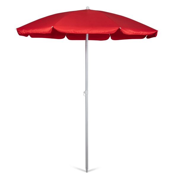 Lightweight 5.5FT Beach Umbrellas Wholesale – Compact Tilt Pole, Carry Bag, UPF50+ Sunshade for Camping/Travel/Retail Stores