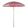 Lightweight 5.5FT Beach Umbrellas Wholesale – Compact Tilt Pole, Carry Bag, UPF50+ Sunshade for Camping/Travel/Retail Stores