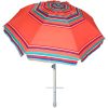 Bulk Supply 7ft Heavy Duty Windproof Beach Umbrella – Reinforced Sand Anchor, Ventilated Tilt Canopy, UV50+ for Hotel/Pool/Garden Wholesale