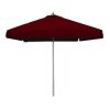 6.5' Square Commercial Market Umbrella | 280G Yasili Fabric | for Cafe & Bistro