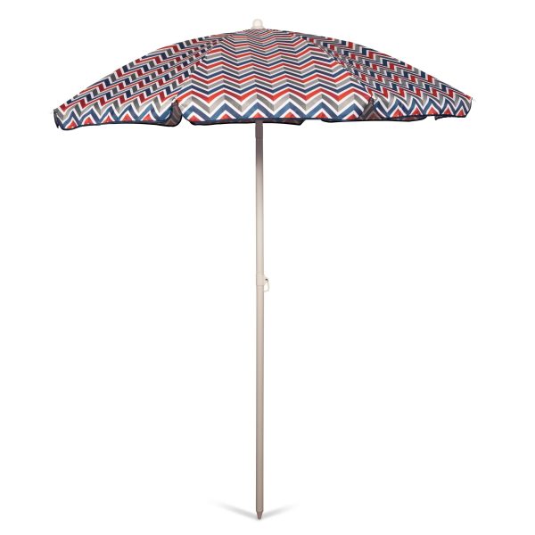 Lightweight 5.5FT Beach Umbrellas Wholesale – Compact Tilt Pole, Carry Bag, UPF50+ Sunshade for Camping/Travel/Retail Stores