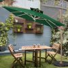 15'x15' Big Square Patio Umbrella | Commercial Shade Structure