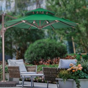 11.5' Round Cantilever Patio Umbrella | For Restaurant