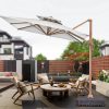 11.5'x11.5' Square Cantilever Umbrella | for Business