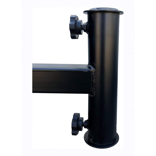 Heavy-Duty Hitch Mount Umbrella Holder for 2" Receiver - Commercial Grade Outdoor Shade Solution for Patio Umbrellas up to 2" Diameter - Ideal for Events, Tailgating and Outdoor Business Use