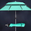 New Big UV protection Double Layer Outdoor Windproof Fishing Umbrella Patio Beach Umbrella Foldable Crank Lift for Courtyard