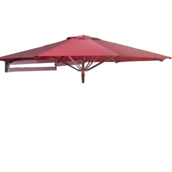 New Outdoor Patio Folding Sunshade Hanging Balcony Wall Umbrella Indoor Telescopic Rotating Shelter Commercial Parasol Poor Umbrella