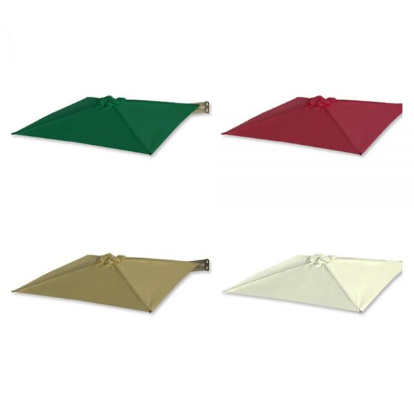 New Outdoor Patio Folding Sunshade Hanging Balcony Wall Umbrella Indoor Telescopic Rotating Shelter Commercial Parasol Poor Umbrella