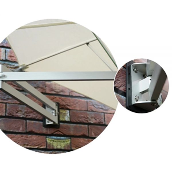 New Outdoor Patio Folding Sunshade Hanging Balcony Wall Umbrella Indoor Telescopic Rotating Shelter Commercial Parasol Poor Umbrella