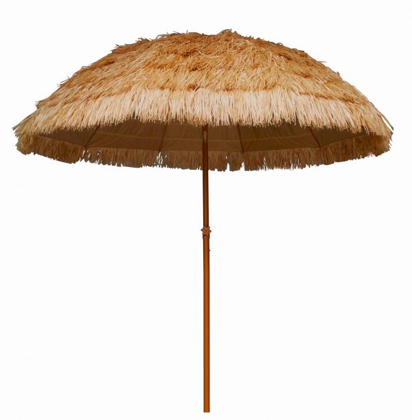 7.5FT Commercial Thatched Tiki Umbrella – Authentic Tropical Shading for Hospitality Venues