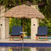 7.5FT Commercial Thatched Tiki Umbrella – Authentic Tropical Shading for Hospitality Venues