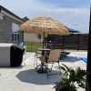 7.5FT Commercial Thatched Tiki Umbrella – Authentic Tropical Shading for Hospitality Venues